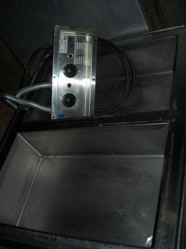 Drop in commercial food warmer-double well-120v-atlas metal for sale