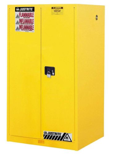 Justrite sure-grip ex 896000 safety cabinet for flammable liquids, 2 door manual for sale