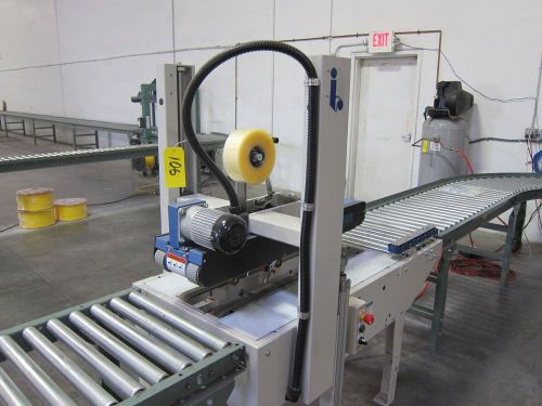 Carton sealing strapping packing line interpack rsa,  signode lbx, for sale