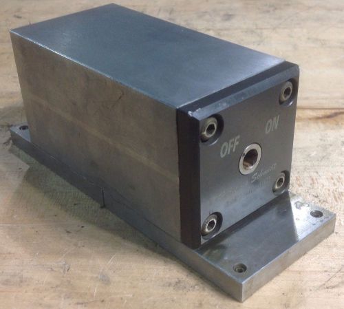 Hermann Schmidt Precision Magnetic Chuck, 5&#034; X 2.5&#034; X 2.5&#034;, Used With System 3R