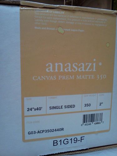 Moab anasazi canvas prem matte 350 - 24&#034; x 40&#039; for sale