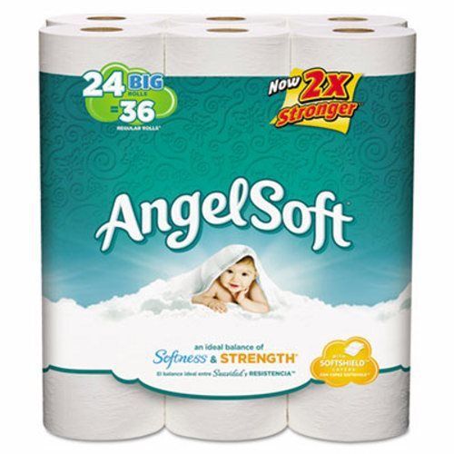 Angel soft 2-ply toilet paper, 24 rolls (gpc77239) for sale