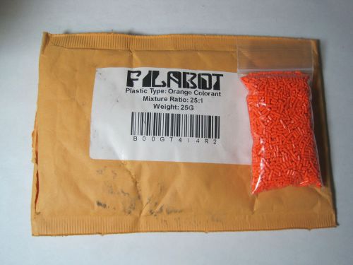 Filabot 25g ABS Orange Colorant Package 7-03-O NIB