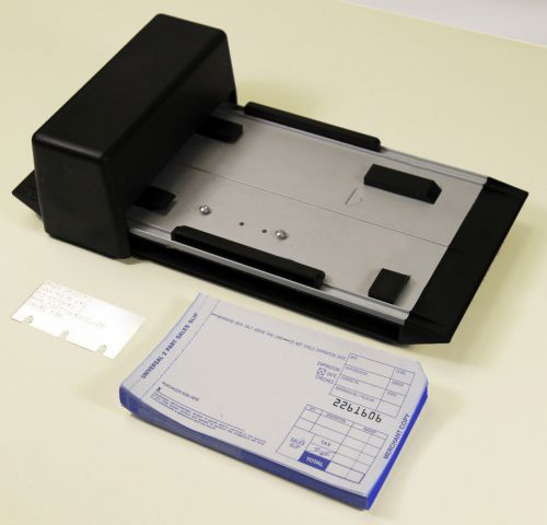 Bartizan 4000 manual credit card imprinter pos business machine for sale