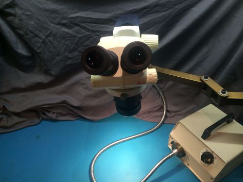 Leica s4e stereozoom microscope for sale
