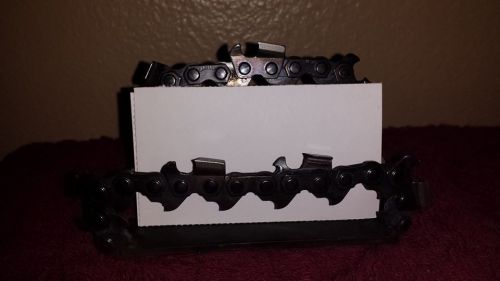 chainsaw chain business card holder