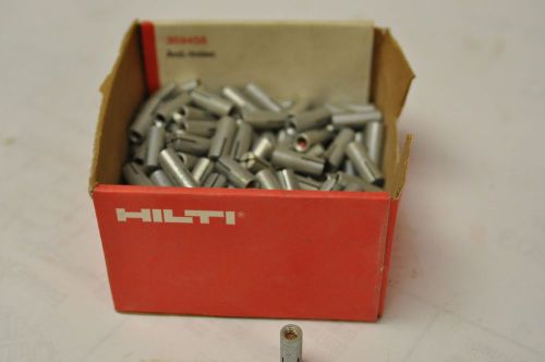 (185) hilti hdi 1/4&#034; drop in anchors steel new open box bulk nos for sale