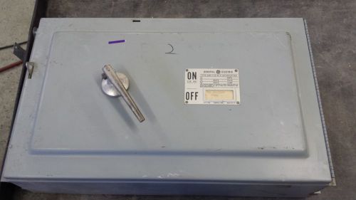 GENERAL ELECTRIC GE QMR DD3S5225 400 AMP 240 VOLT 2 POLE FUSIBLE SWITCH