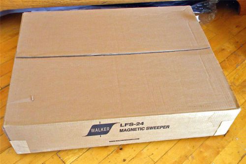 Walker lfs-24 permanent magnetic floor sweeper, new in box for sale