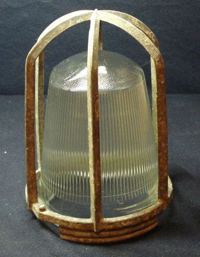 Crouse hinds light industrial explosion proof corrugated glass dome and cover for sale