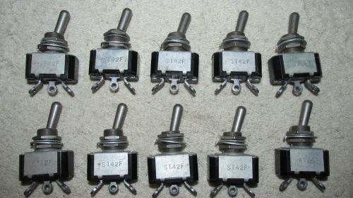Cutler-Hammer Toggle Switch Lot Of 10  #  ST42F