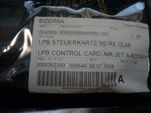 NEW BIZERBA 65485801100 LPB PRINTER CONTROL BOARD