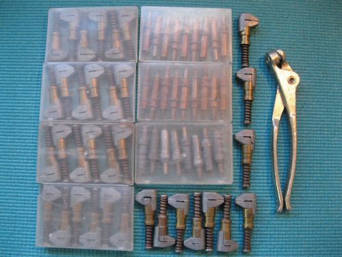 Side Grip Fasteners Clamps Cleco Wedgelock Kwik loc 36 pc &amp; 25 pc lot