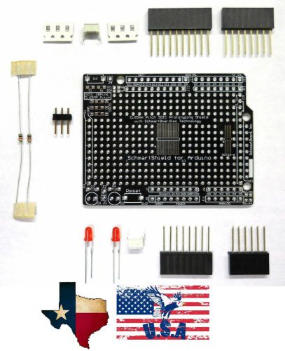 Schmartboard 0.65mm pitch soic !!smt protoshield arduino!! diy! makers! for sale