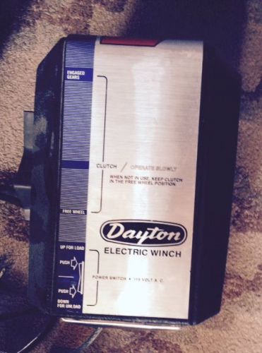 Dayton electric co winch model 5w474 for sale