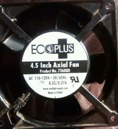 Usef ecoplus 4.5-inch axial fan for greenhouses  112cfm for sale
