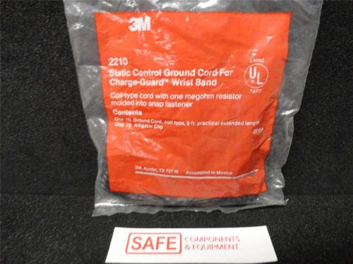 3M 2210 Static ESD control ground cord for Charge-guard wrist band, coiled  I52