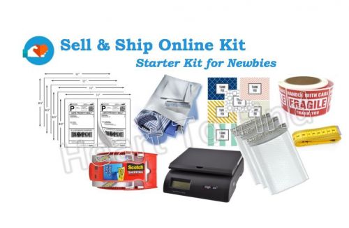 Shipping supply kit for ebay sellers new for sale