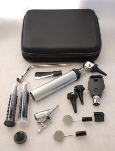 Deluxe Pro-Physician ENT Kit -Otoscope Ophthalmoscope!