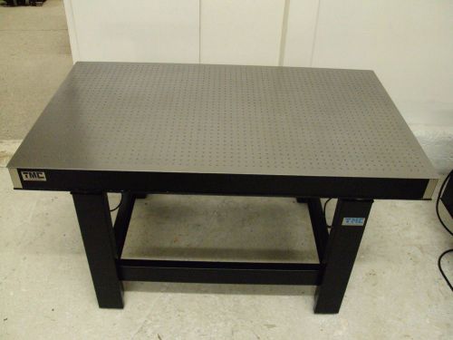 35.5&#034; x 59.5&#034; TMC OPTICAL TABLE w/ PNEUMATIC SELF LEVEL ISOLATION BENCH