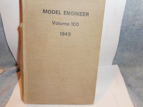 Machists modelers steamers 3/4 the model engineer whole year 1947 harddbound for sale