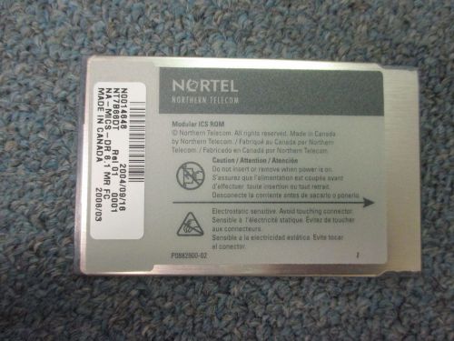 Nortel Norstar Modular ICS MICS - NT7B66DT DR 6.1 MR FC Software Flash Card