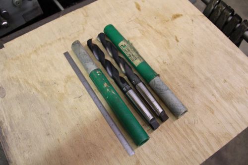 Taper Shank Drill, 2 Each &#034; New Never Used&#034; # 3 Taper
