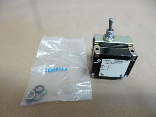 EATON CIRCUIT BREAKER / TOGGLE SWITCH  JE2S-L3-A-0R50-02N , 65 VDC 0.5 AMPS