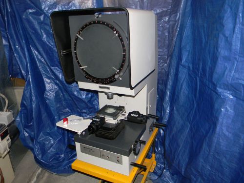 Mitutoyo Optical Comparator PJ-300  12&#034; Diameter,Mitutoyo 164-162 2&#034; Digimatic