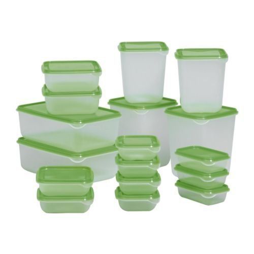 Food Storage Container Fresh Fruit Cracker Cookie Snack Sweets Picnic 17 Piece