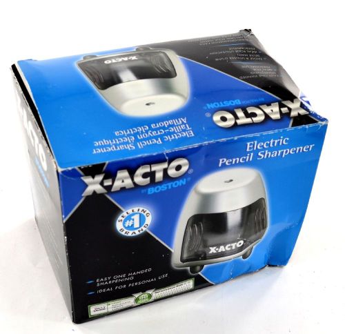 Office School X-ACTO Silver Electric Pencil Sharpeners One Hand Compact Size
