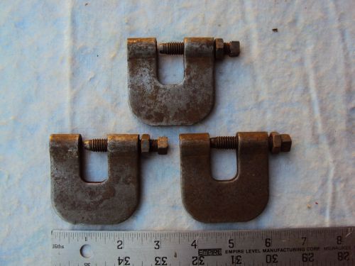 LOT OF 3  SMALL CLAMP