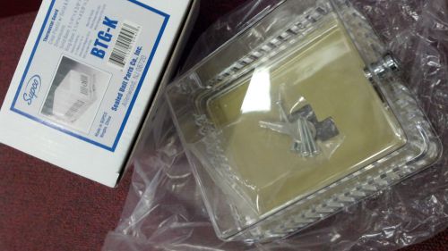 Thermostat locking cover clear  5-1/4 x 4-3/8 x 3 for sale
