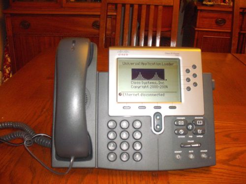 CISCO CP-7960G UNIFIED IP PHONES SCCP VOIP 7960 SIX LINES