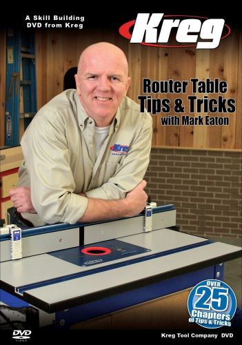 Kreg Tool Company V09-DVD Kreg DVD-Router Table Tips and Tricks with Mark Eaton