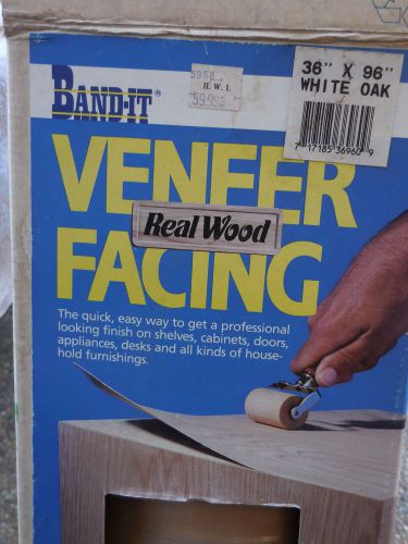 Band-It Veneer Facing White Oak 38x96 Inches