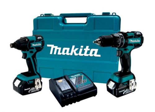 Makita XT248 - Hammer Drill and Impact Driver