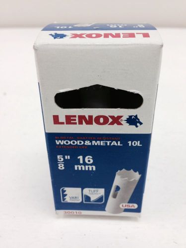 Lenox 30010 Lenox Bi-Metal Hole Saw-5/8&#034; 16mm HOLE SAW - BRAND NEW