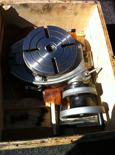 Phase II 6&#034; horizontal/vertical Rotary Table With Original Box Milling