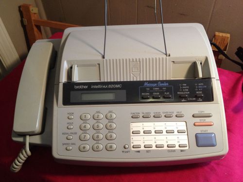 broken BROTHER INTELLIFAX 820MC phone, message center,  fax, copier for parts