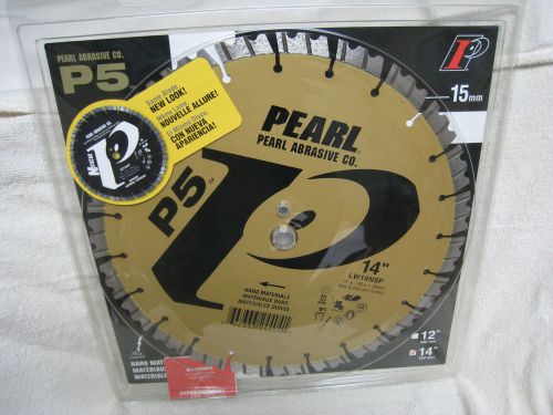 Pearl 14&#034; P5 Diamond Cutting Blade