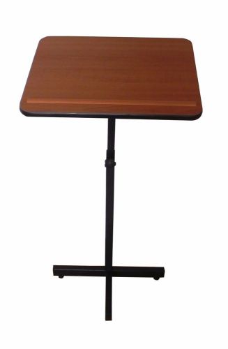 New Accent Adjustable Podium Lectern Stand, School Church Office Conference Room
