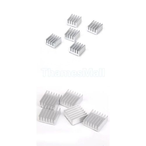 10pcs 8mm/14mm Heat Sink Aluminum Cooling Fin for Printer Raspberry pi/ FPGA/MCU