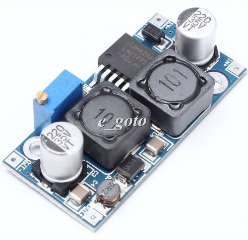 LM2577 DC-DC Adjustable Power Supply Auto Step Down Up module solar power panel