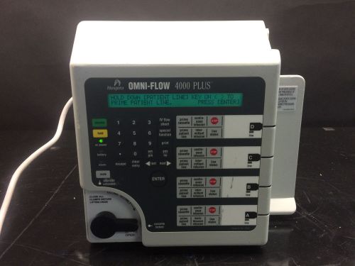 Hospira Omni-Flow 4000 Plus Infusion Pump