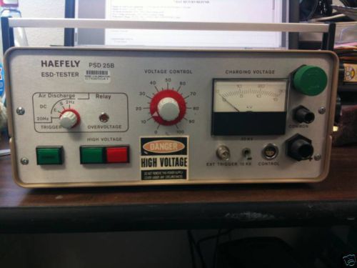 HAEFELY PSD 25B ESD TESTER Price Reduced!