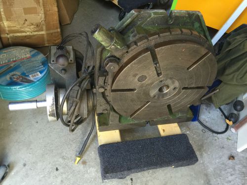 12&#034; LAGUN POWER FEED ROTARY TABLE MILL MILLING