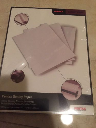 Pentax Letter Size Paper  100 sheets PTX 201960