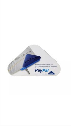 New in Box PayPal Here Mobile Card Reader Swiper for iPhone &amp; Android Devices