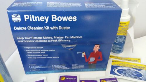 Pitney bowes deluxe cleaning kit with duster open package ptg meter fax printer for sale
